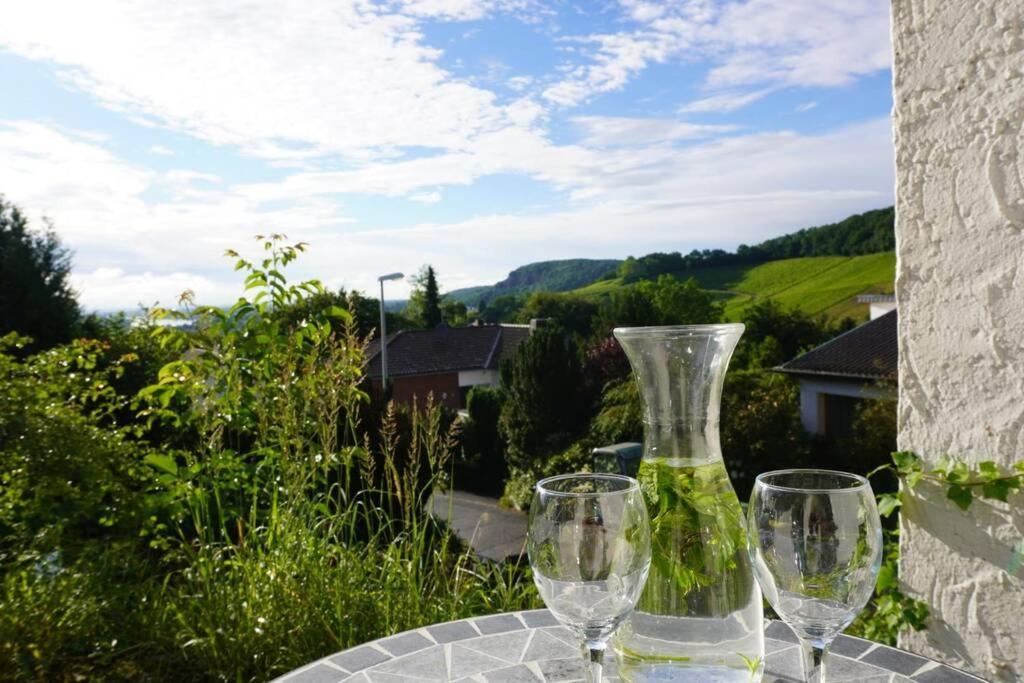 Gruene Wohlfuehloase Mit Einmaliger Aussicht Appartement Königswinter Buitenkant foto