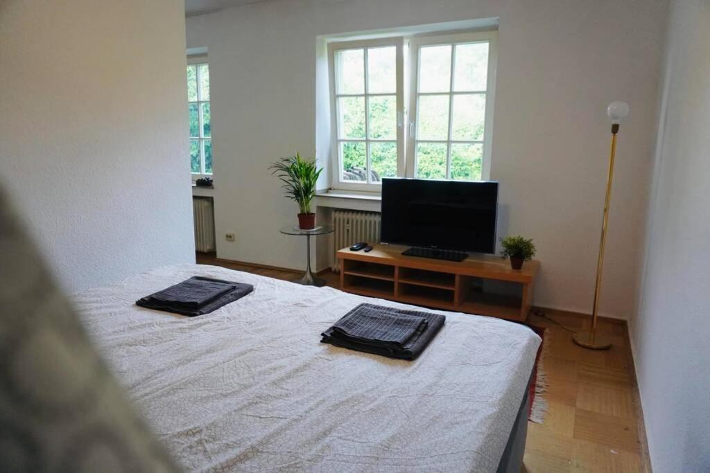 Gruene Wohlfuehloase Mit Einmaliger Aussicht Appartement Königswinter Buitenkant foto